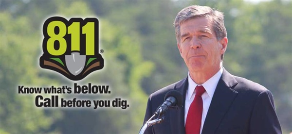 Gov. Cooper Proclaims April as North Carolina Safe Digging Month